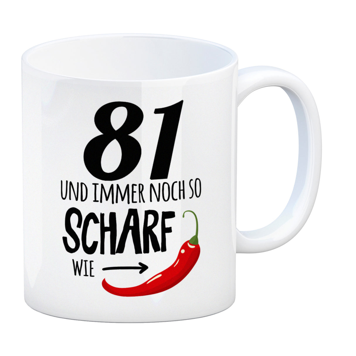 81 und immer noch so scharf wie Chili