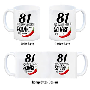 81 und immer noch so scharf wie Chili