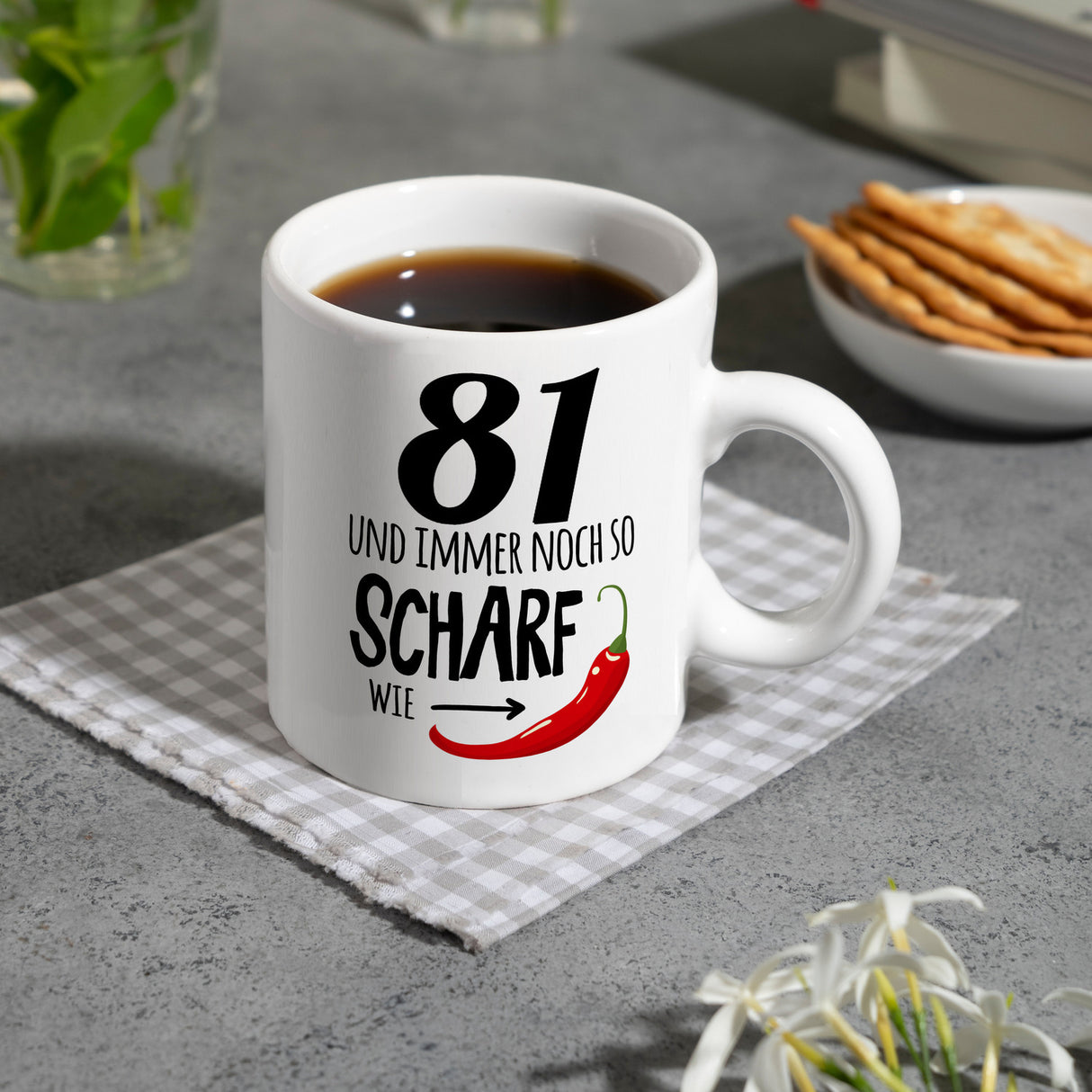 81 und immer noch so scharf wie Chili