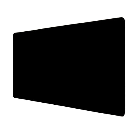 Elegante Schwarze Schreibtischunterlage 69x31cm XXL Mauspad