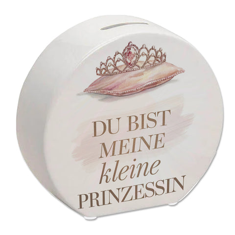 Meine kleine Prinzessin Spardose Tiara auf Kissen