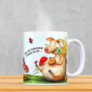 Viel Glück zum 82. Geburtstag Kaffeebecher