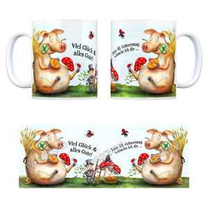 Viel Glück zum 82. Geburtstag Kaffeebecher