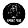 Spring Färt Magnet Pferd mt Springseil Cartoon