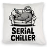 Faultier auf Couch Serial Chiller Kissen
