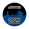 Hamburg Skyline Aufstieg 2025 Magnet für Fußballfans