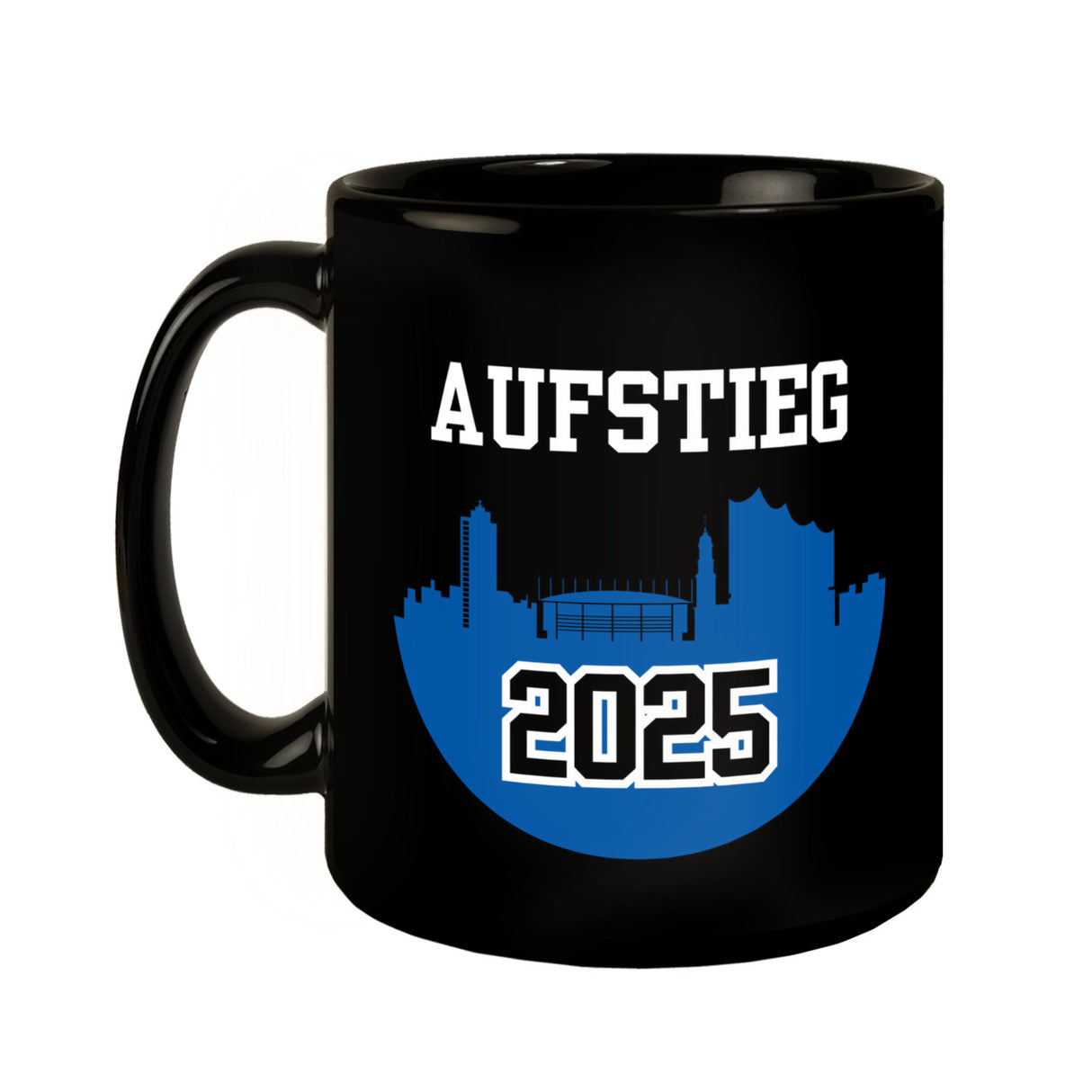 Hamburg Skyline Aufstieg 2025 Tasse für Fußballfans