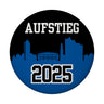 Hamburg Skyline Aufstieg 2025 Magnet für Fußballfans