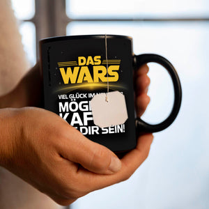 DAS WARS Tasse für Rentner zum Abschied Ruhestand