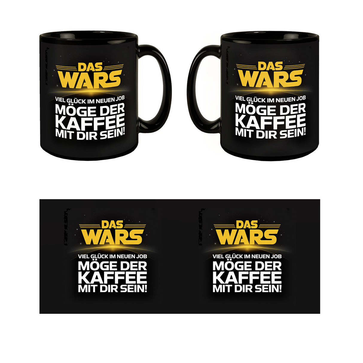 DAS WARS Tasse für Rentner zum Abschied Ruhestand