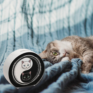 Katzen Yin und Yang Spardose für Katzenliebhaber