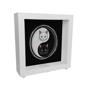 Katzen Yin und Yang Spardose für Katzenliebhaber