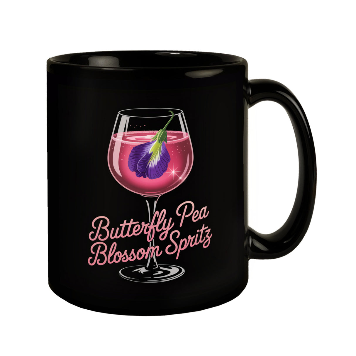 Butterfly Pea Blossom Spritz Tasse