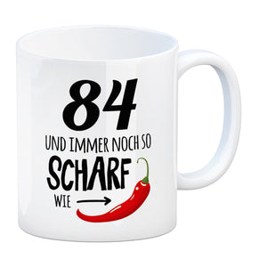 84 und immer noch so scharf wie Chili