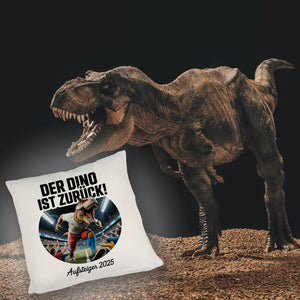 Der Dino ist zurück Hamburg Kissen - Aufsteiger 2025