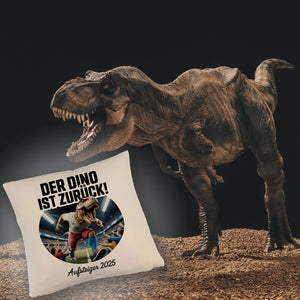 Der Dino ist zurück Hamburg Kissen - Aufsteiger 2025