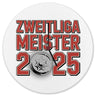 Köln Zweitliga Meister 2025 Wanduhr mit Meisterschale der 2. Liga Aufsteiger