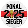 Stuttgart Pokalsieger 2025 Wanduhr