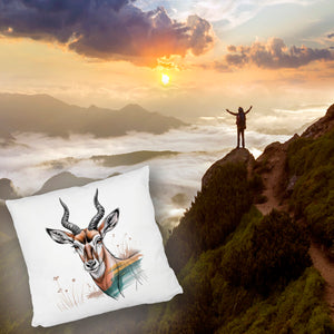 Anmutige Antilope Kissen für Wildnis-Fans