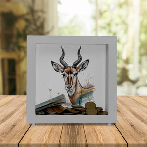 Anmutige Antilope Spardose für Wildnis-Fans