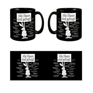 Alte Hasen sind gefragt! Tasse