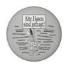 Alte Hasen sind gefragt! Magnet rund