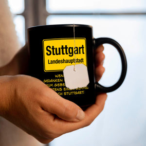 Gedanken bummeln oft durch Stuttgart Tasse