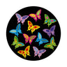 Schmetterling Magnet rund