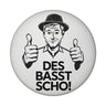 Mann mit Daumen hoch Des basst scho Magnet