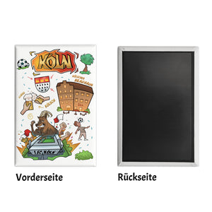 Köln Pop Art Comic Souvenir Souvenir Magnet - Kölsch