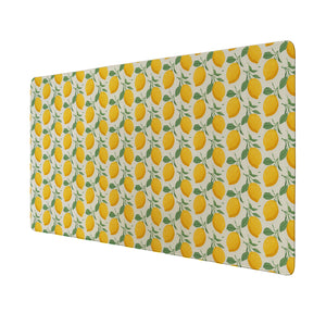 Zitronen Schreibtischunterlage 69x31cm XXL Mauspad