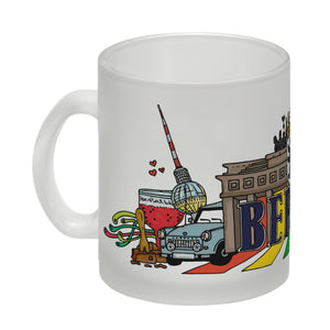 Berlin Wimmelgrafik Kaffeebecher