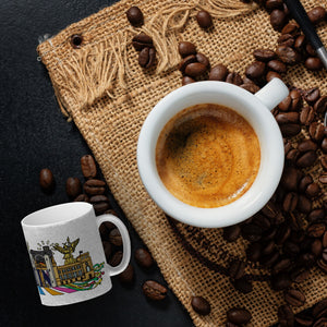 Berlin Wimmelgrafik Kaffeebecher