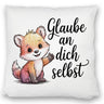 kleiner Fuchs Glaube an dich selbst Kissen