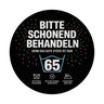 Wäschepflegeetikett Magnet bitte schonend behandeln wird 65