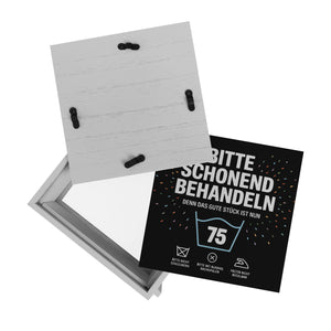 Wäschepflegeetikett Magnet bitte schonend behandeln wird 75 Spardose