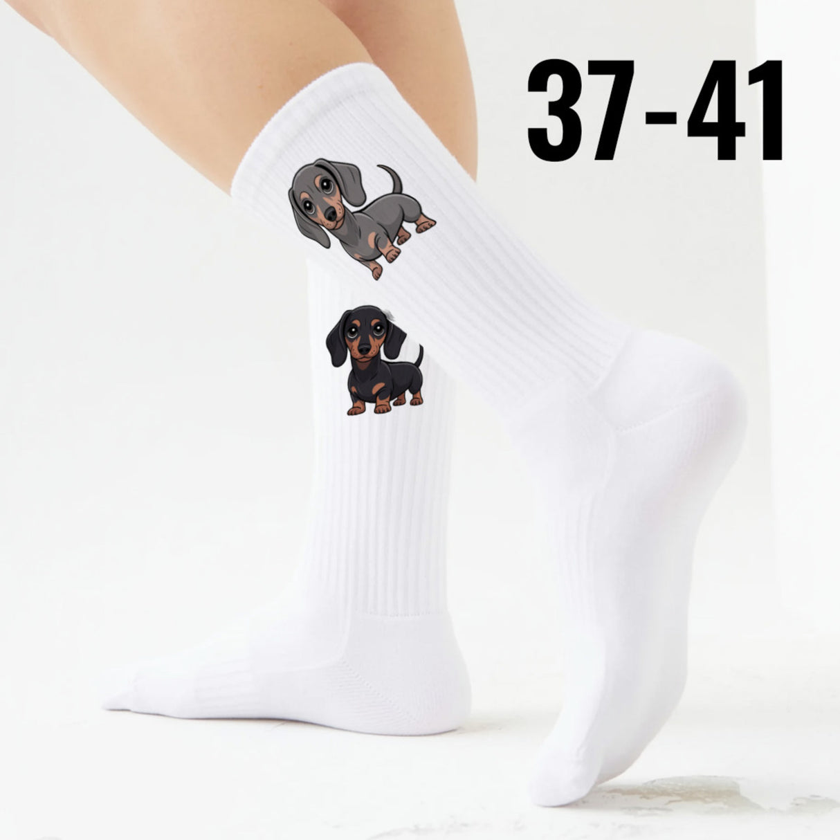 epicsocks Dackelliebe Socken in 42-46 im 6er Set in Geschenkdose im 6er Set in Geschenkbox