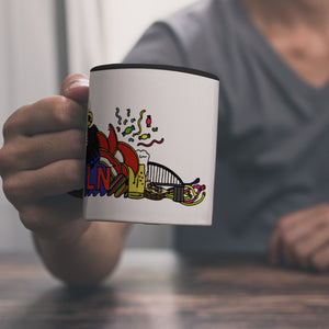 Wimmelgrafik Köln Kaffeebecher