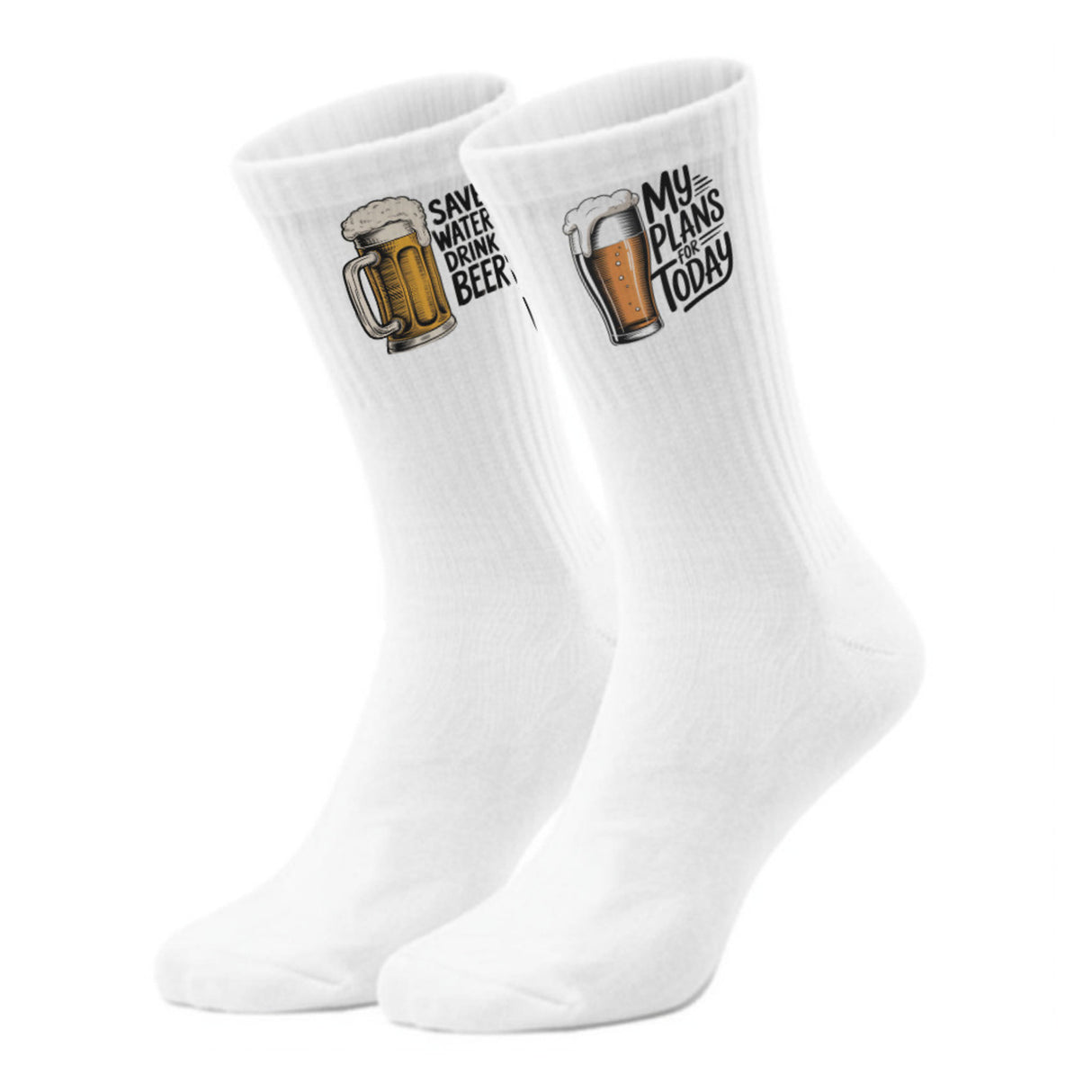 epicsocks Crafty Cheers Bierspruch Socken in 37-41 im Paar