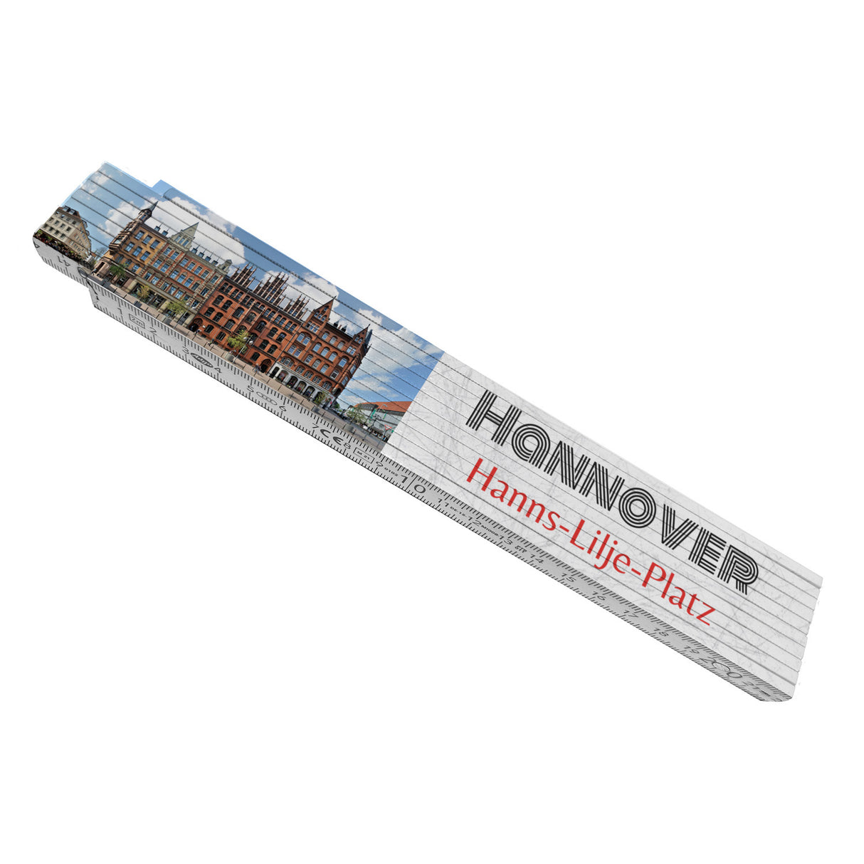 streetline Hannover Hanns-Lilje-Platz Meterstab aus Holz