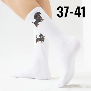 epicsocks Dackel Dreams Herzblick Socken in 37-41 im Paar