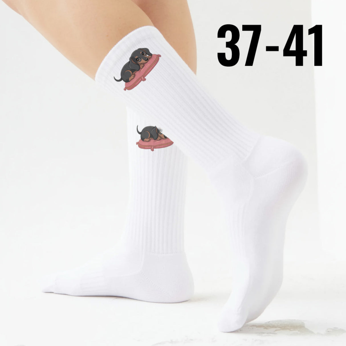 epicsocks Dackel Dreams Kissenruhe Socken in 37-41 im Paar