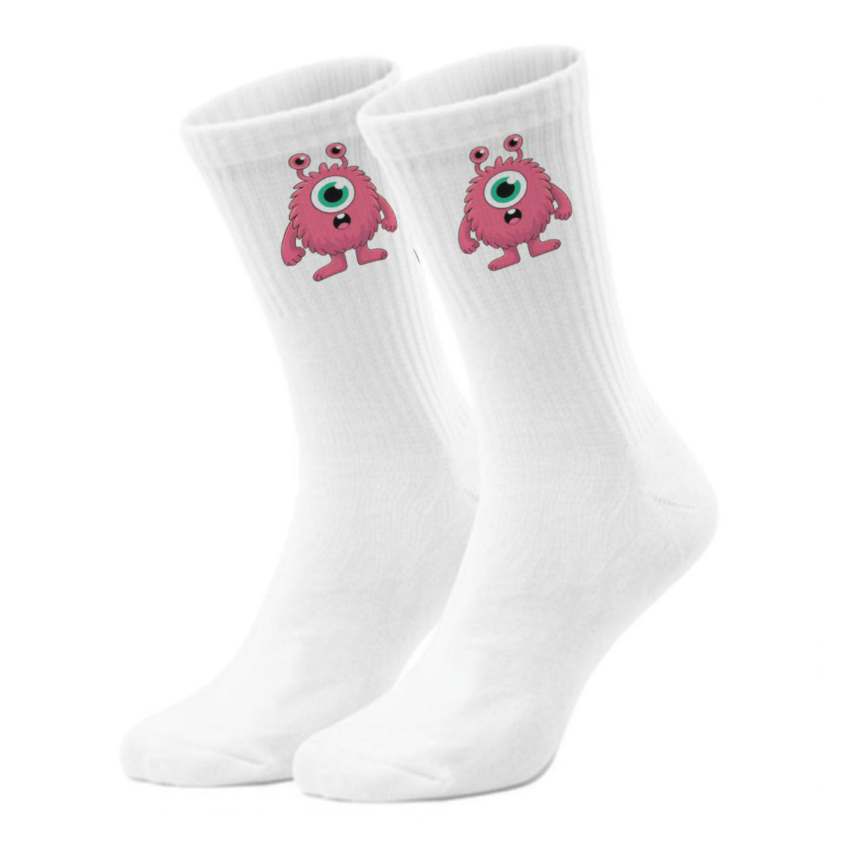 epicsocks Knuddelmonster Pinkes Monster Socken in 37-41 im Paar
