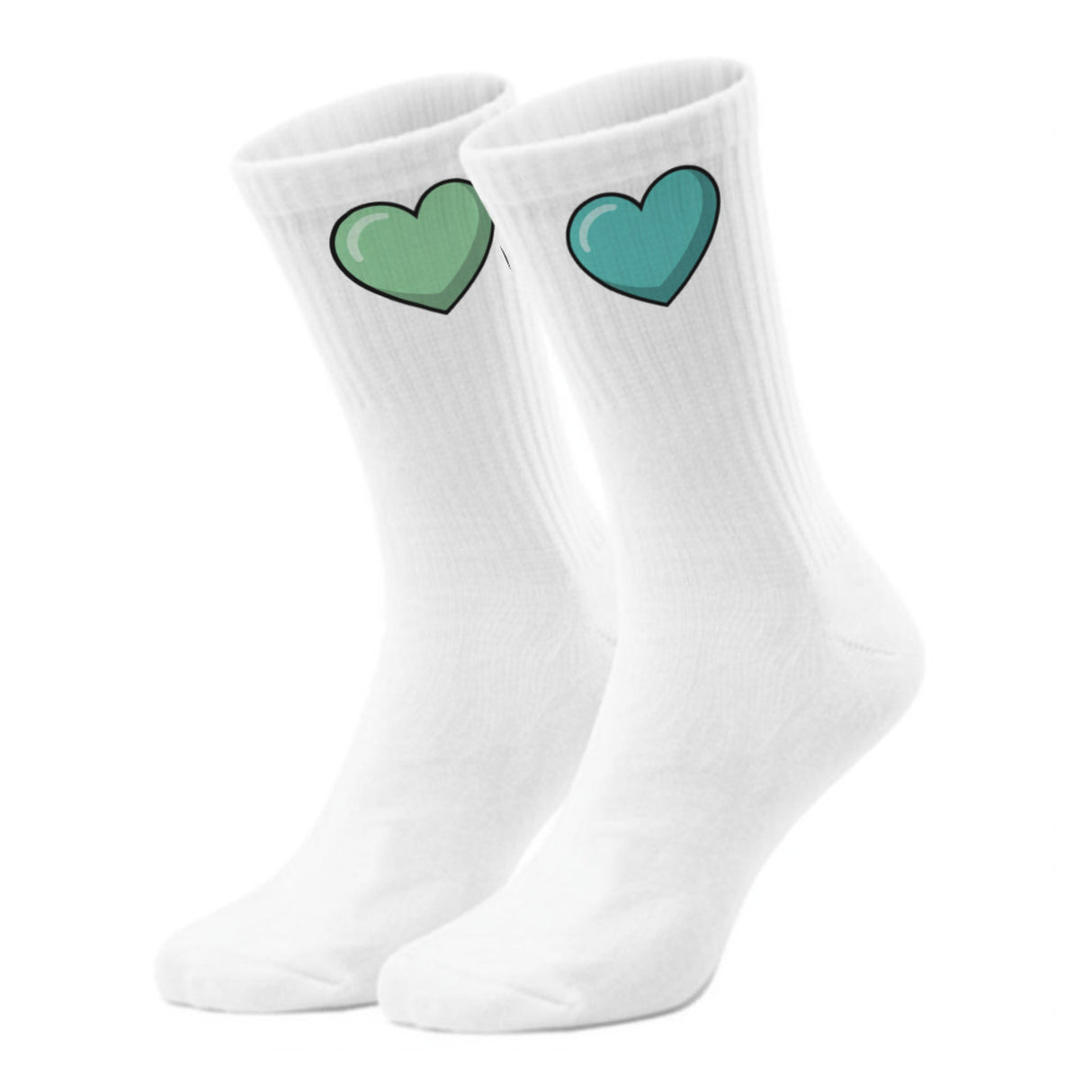 epicsocks Herzensmensch Grüne Herzen Socken in 37-41 im Paar