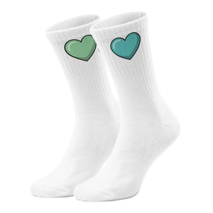 epicsocks Herzensmensch Grüne Herzen Socken in 37-41 im Paar