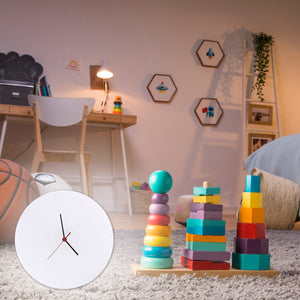 Alpentiere Aquarellstil Wanduhr Tierliebhaber