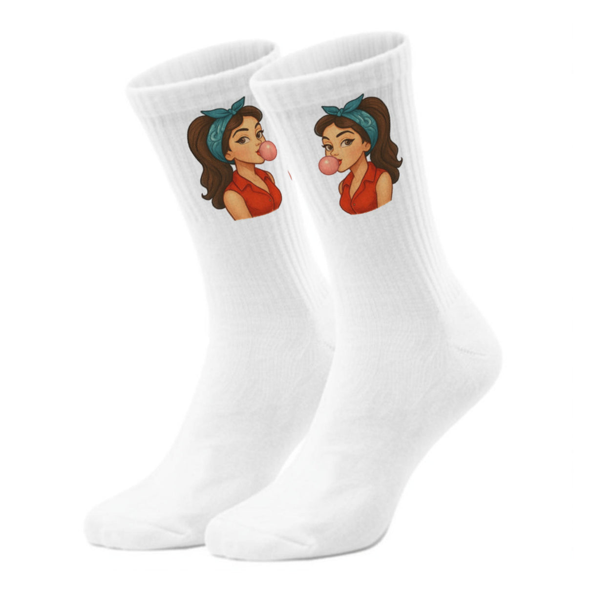 epicsocks Retro Vibes Kaugummi Pop Socken in 37-41 im Paar