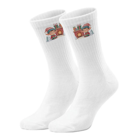 epicsocks Elf Joy Kamin Gemütlichkeit Socken in 37-41 im Paar