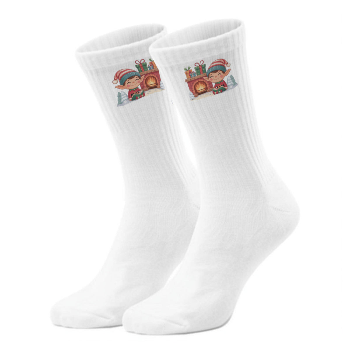 epicsocks Elf Joy Kamin Gemütlichkeit Socken in 37-41 im Paar