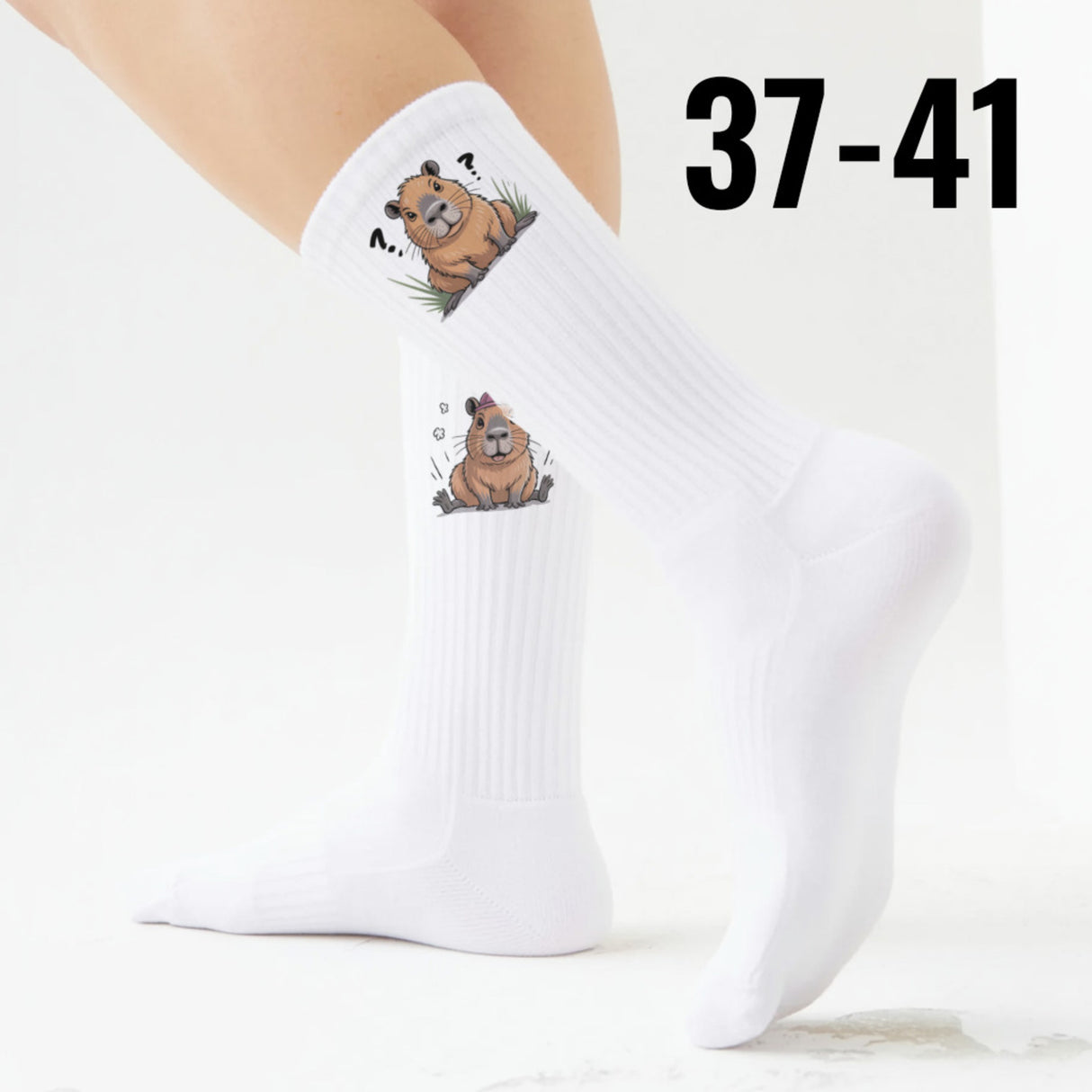 epicsocks Chill Capybara No Drama, Just Capybara Socken in 37-41 im Paar